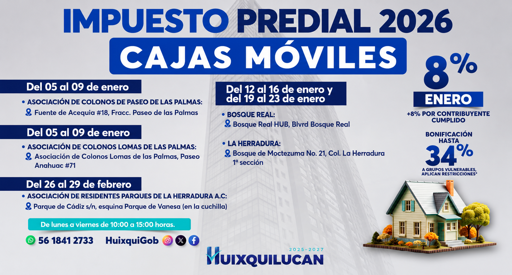 Pago Predial Huixquilucan