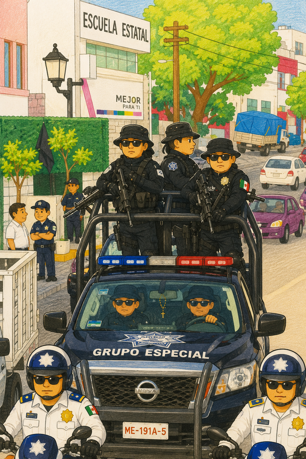 Predialito hablando de seguridad